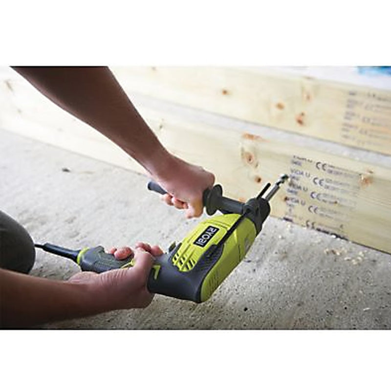 Perceuse à percussion RYOBI RYOBI 800W 3 000 cp/min mandrin 13 mm en coffret