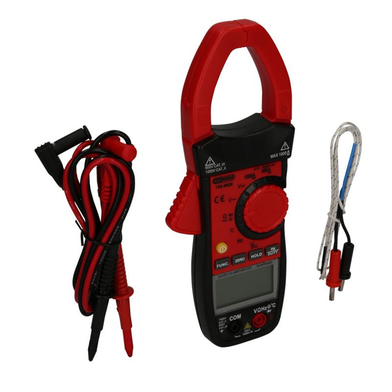 Pince ampèremétrique digitale 1000 V  - KS TOOLS - 150.0929