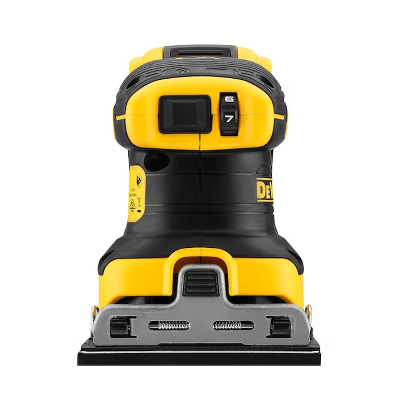 Ponceuse 1/4 de feuille DEWALT DCW200NT-XJ XR 18V Brushless, sans batterie ni chargeur