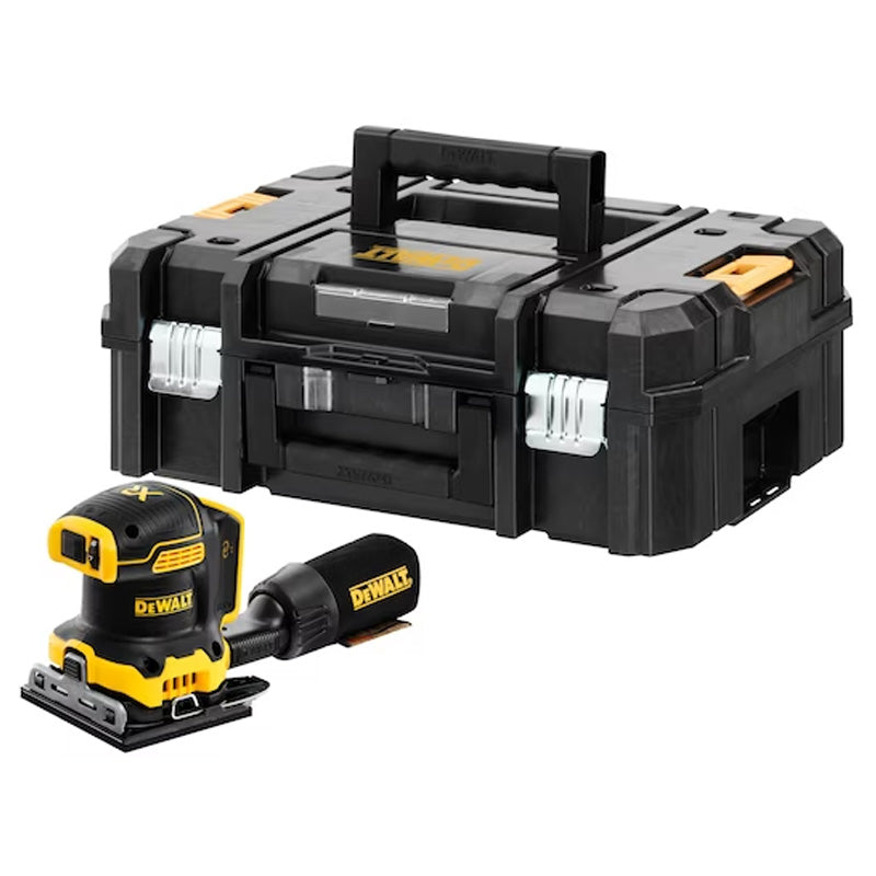 Ponceuse 1/4 de feuille DEWALT DCW200NT-XJ XR 18V Brushless, sans batterie ni chargeur