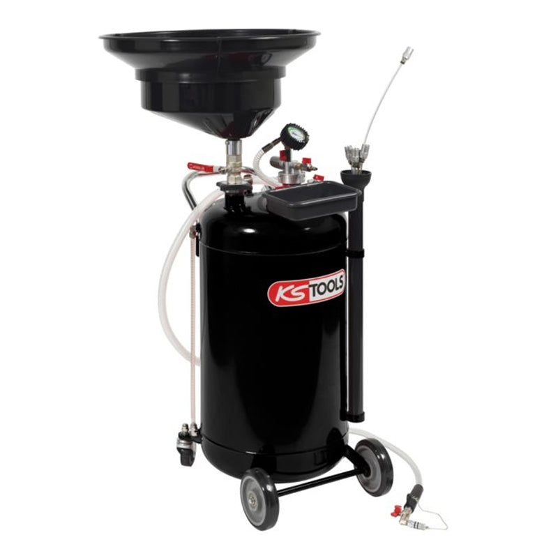 Récupérateur d'huile par gravité et aspiration - 90 L + 160.0004 - KS TOOLS - 160.0003