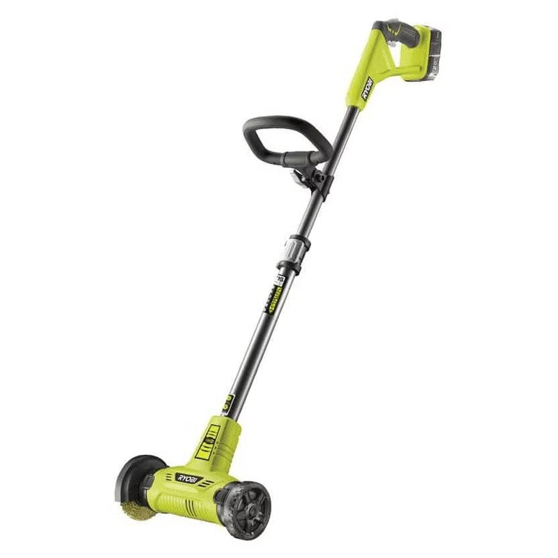 Nettoyeur de joints 18V - RYOBI RY18PCA-120 - livré avec brosse métallique - 1 batterie lithium+ 18V 2,0 Ah et 1 chargeur 1,5 A