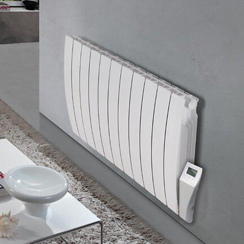Radiateur électrique à inertie fluide galbe Varno - 1800W