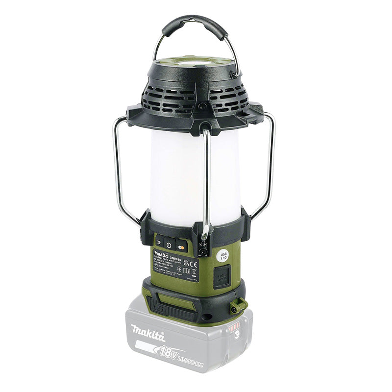 Radio avec lanterne LED LXT ® Makita Adventure DMR056 14,4 à 18 V Li-Ion - Usb- Bluetooth - DAB - Produit seul