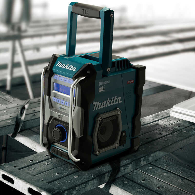 Radio de chantier 12V 18V 40V XGT ® MAKITA MR004G IP65 DAB/DAB+ et FM