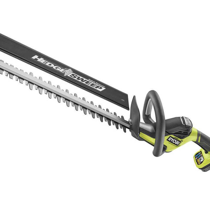 Taille-haies LINEA RYOBI RY18HT45A-120 18V lames 45cm HedgeSweep™ avec 1x2Ah et chargeur 1,5A