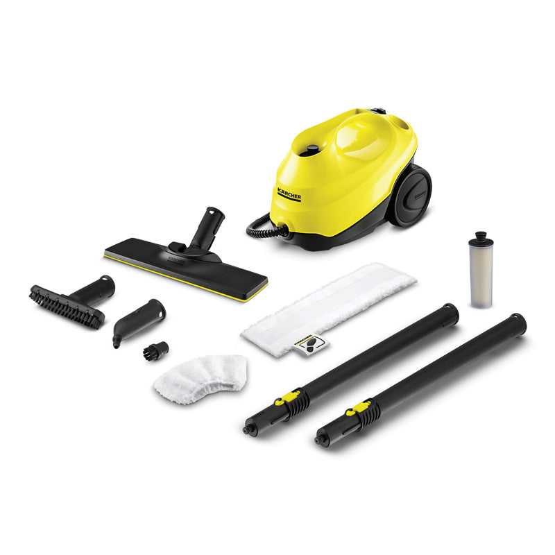 Nettoyeur vapeur SC 3 EasyFix KARCHER 1.513-110.0 + set de nettoyage sols ( Complet mais emballage carton abimé)