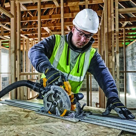 Scie Circulaire XR 18V Brushless 184 Mm - Compatible Rail De Guidage DEWALT DCS572NT-XJ (sans batterie)