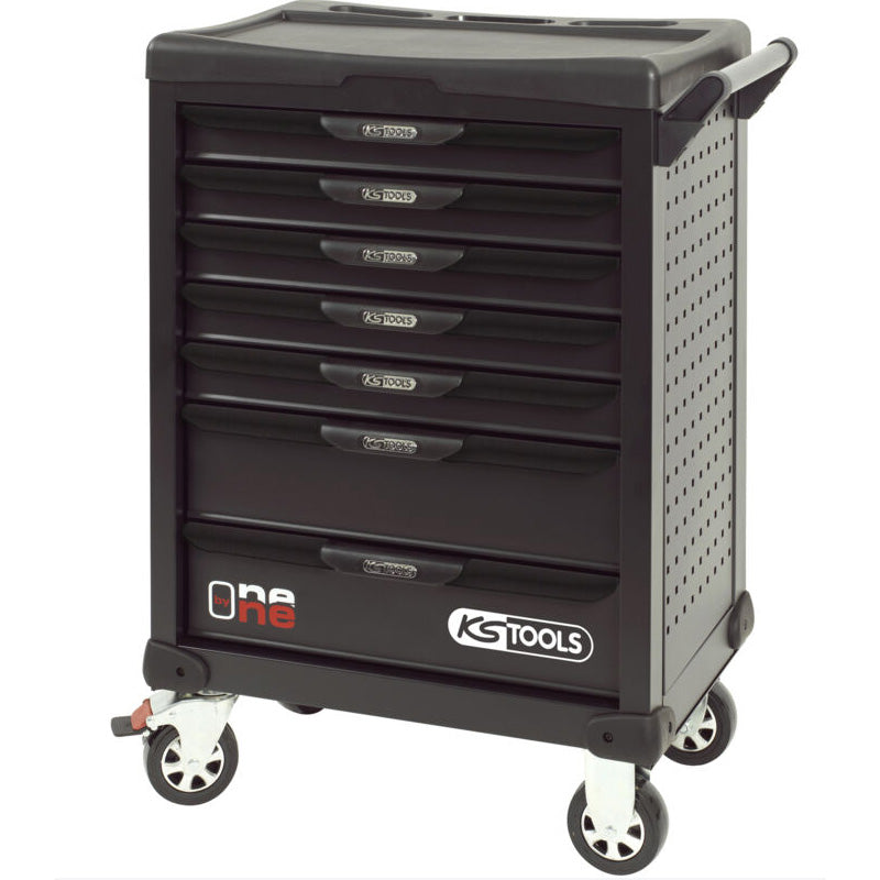Servante OnebyOne 7 tiroirs composée d’outils pour la carrosserie, 166 pièces  - KS TOOLS - 823.7154