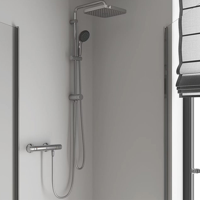 Set de douche GROHE Vitalio Start 26698000 250 avec inverseur 9,5 l/min 1 jet