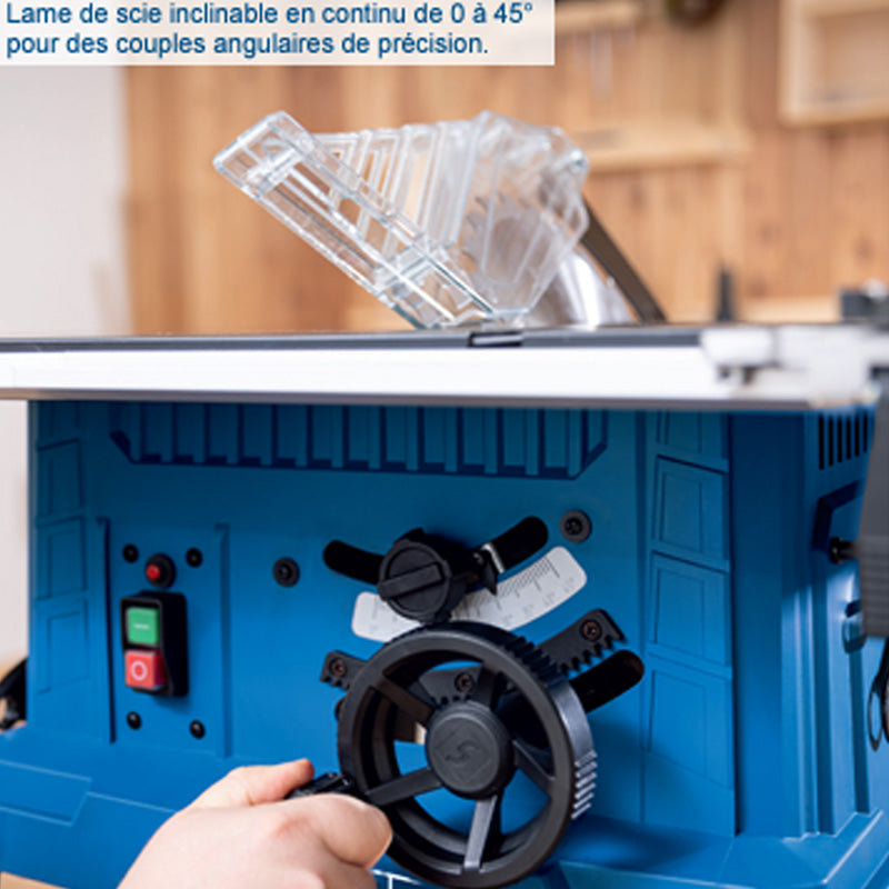 Scie circulaire sur table SCHEPPACH HS254 - Ø254mm