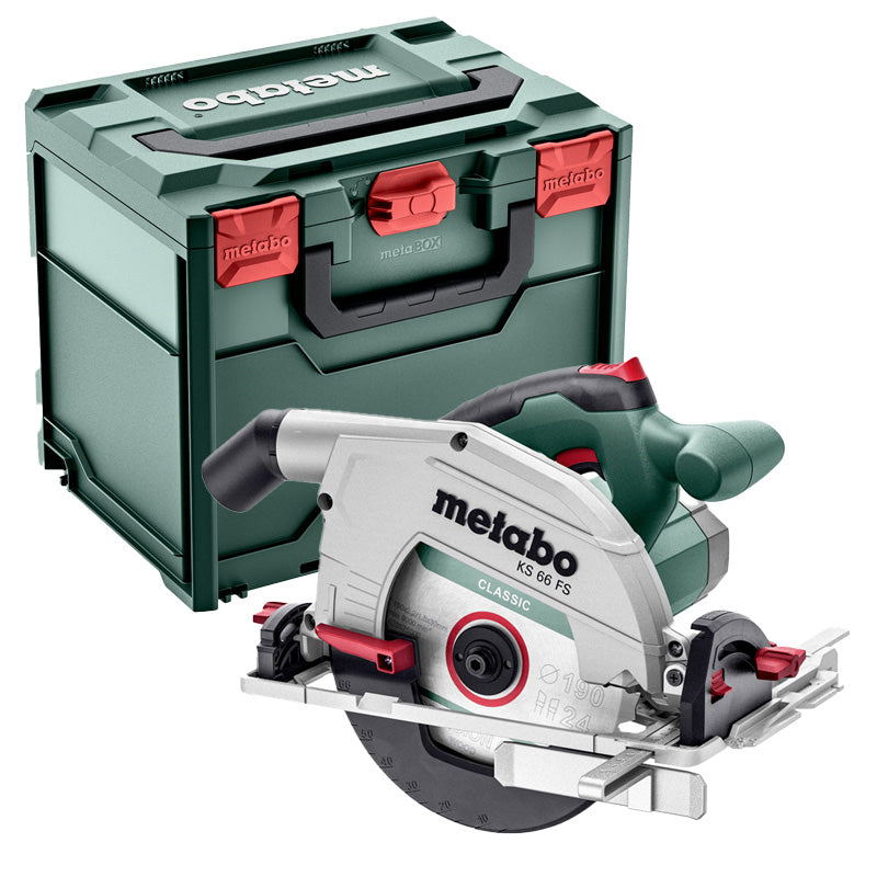 Scie circulaire sans fil 18V KS 18 LXT 66 BL METABO 611866840 165 mm (vendu sans batterie)