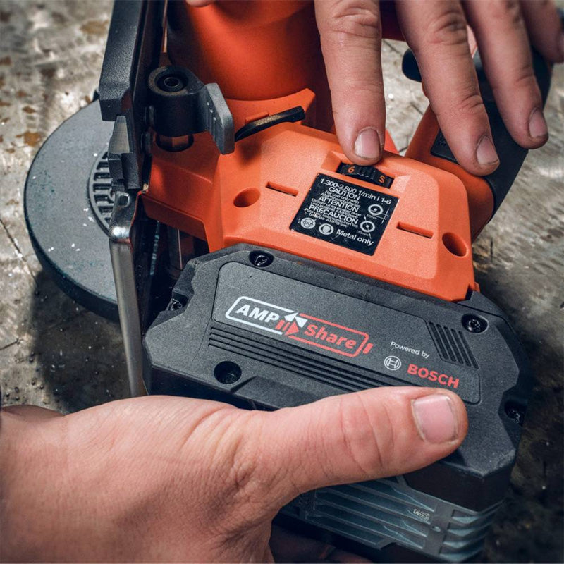 Scie circulaire portative compacte sans fil pour métaux|FEIN |F-IRON Cut 57 AS