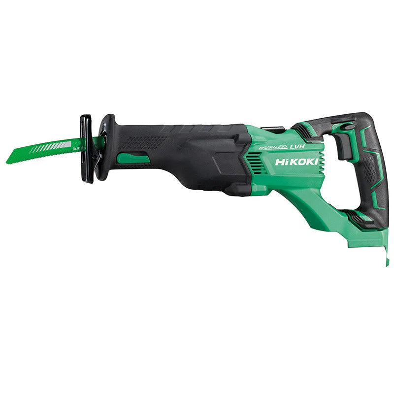 Pack Scie sabre 120mm 18V Li-Ion Brushless & pochette 12 lames - HIKOKI CR18DBLW4Z & 752049