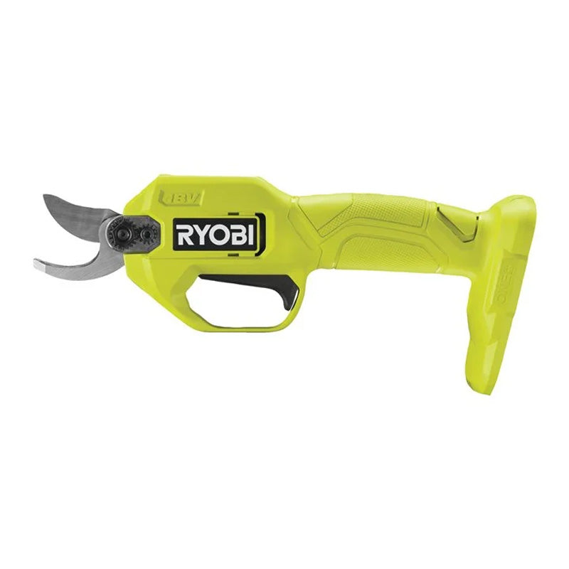 Sécateur 18V ONE+™ RYOBI RY18SCA-0 lames Bypass chromées en acier carbone japonais SK5 - capacité de coupe 25 mm (Produit seul)