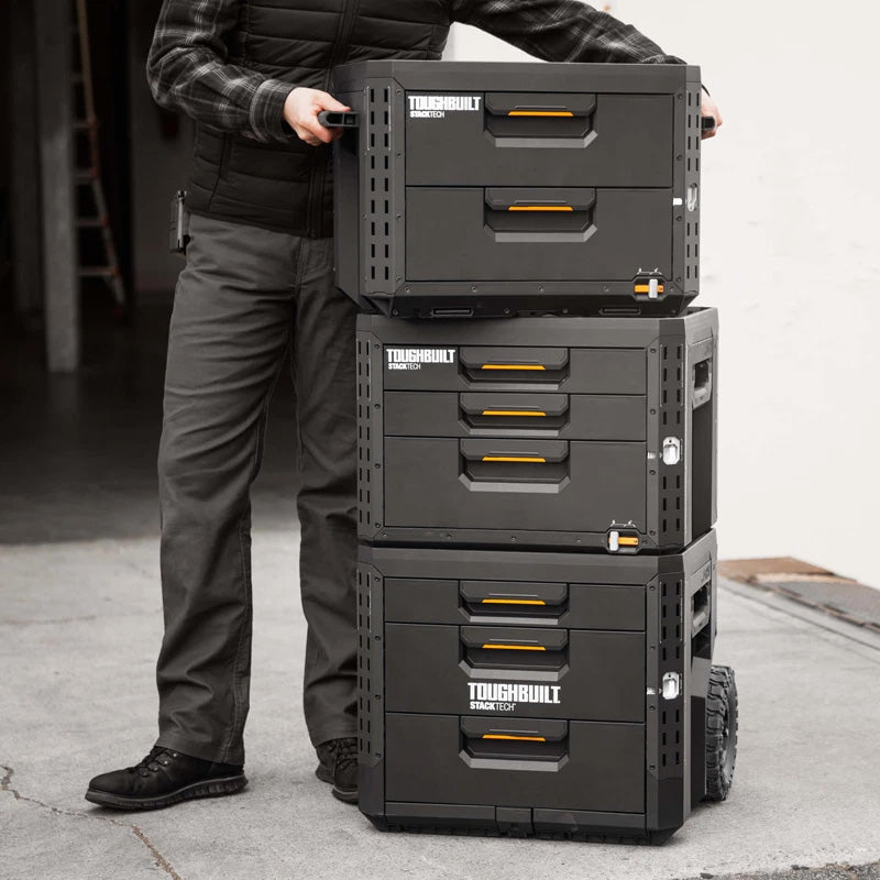 StackTech 2-Tiroirs Locking Box - TOUGHBUILT - TB-B1-D-72-BEA