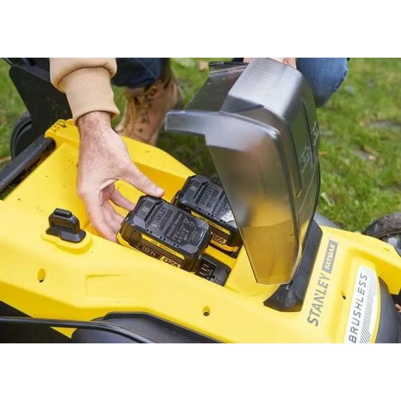 Tondeuse auto propulsée 51 cm BRUSHLESS 18V - 2 x 4 Ah V20 - STANLEY POWERTOOLS - SFMCMWS251M-QW