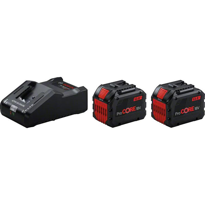 Starter Set BOSCH ProCORE18V 2x12,0Ah + GAL 18V-160 (C)