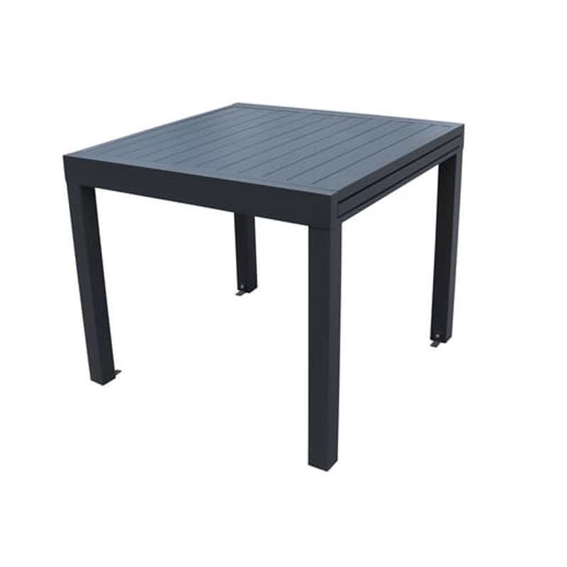Table LOUIS Extensible 4 à 6 places Aluminium - CEZARE