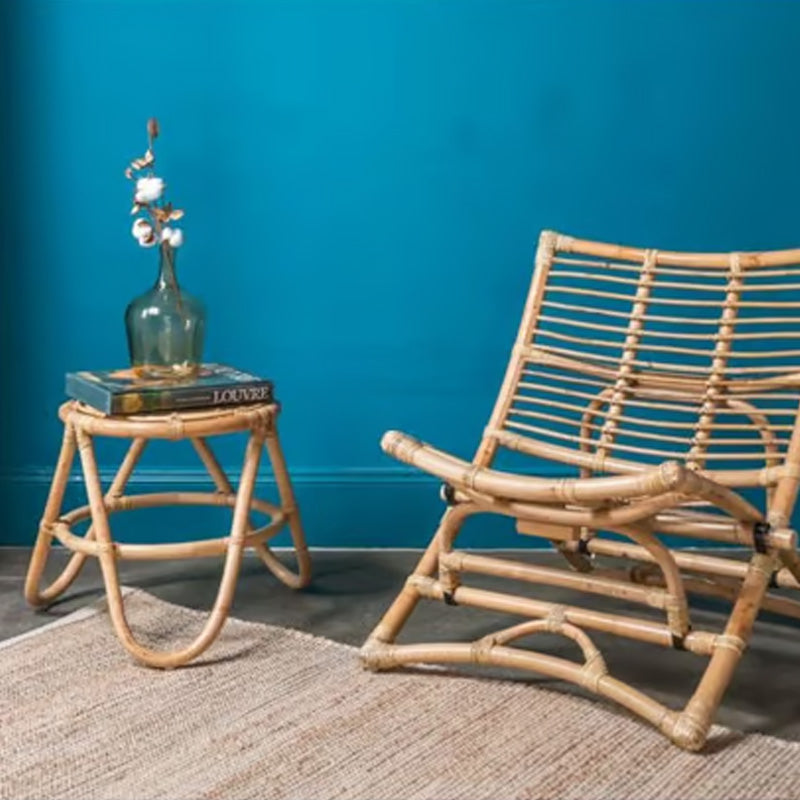 Table d'appoint Ninon en Rotin Naturel - 40x40x40cm