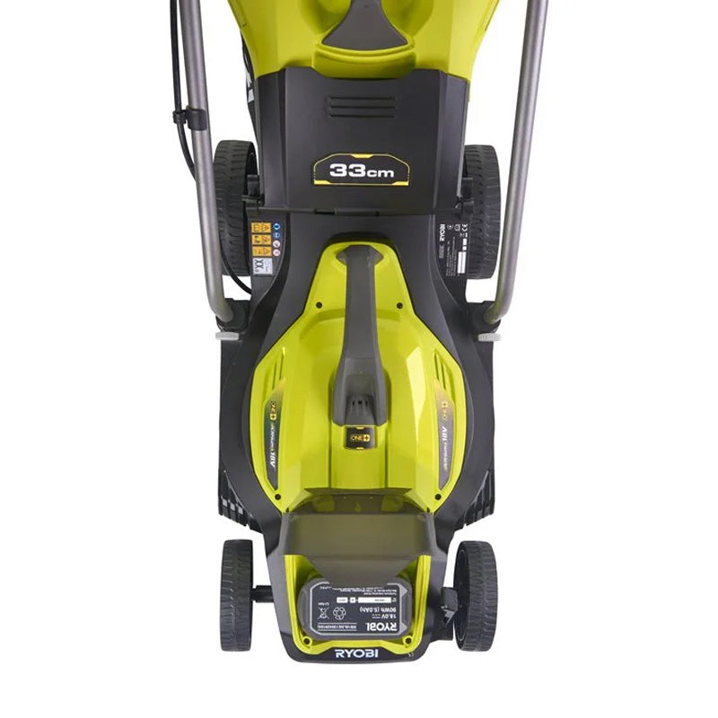 Tondeuse 18V ONE+™ RYOBI OLM1833B Ø coupe 33 cm, ramassage et mulching (Produit seul)