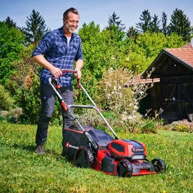 Tondeuse à gazon sans fil tractée EINHELL GP-CM 36/47 S Li BL (4x4,0Ah)