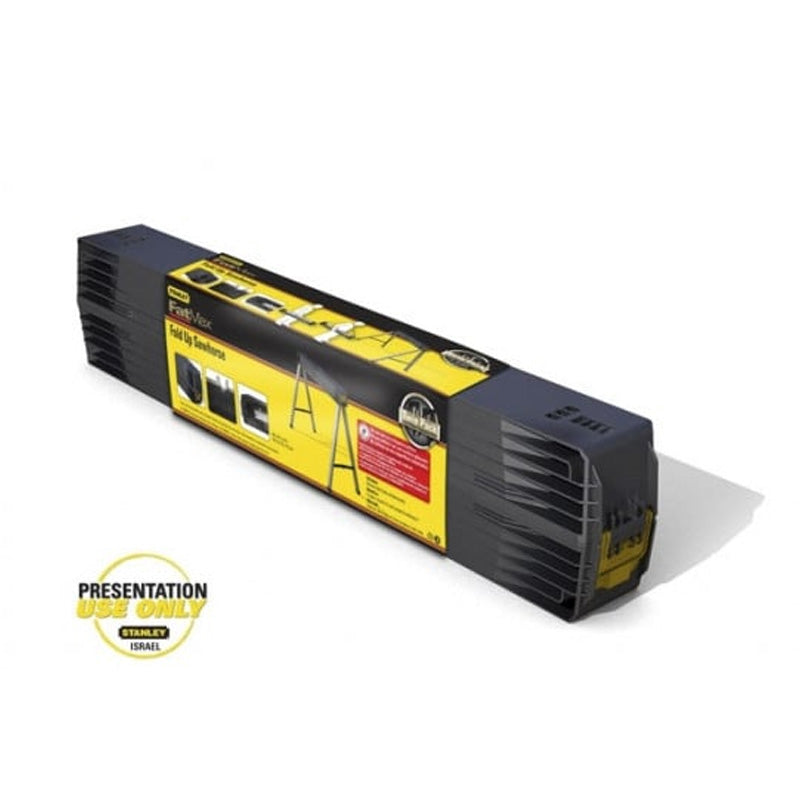 Lot de 2 tréteaux STANLEY 1-97-475 pliables et clipsables charge 350kg