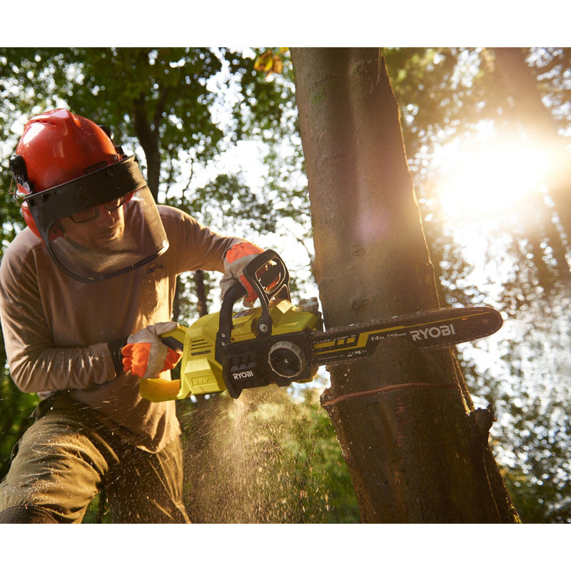 Tronçonneuse RYOBI RY36CSX35A 36V brushless 35cm 21 m/s 1x4Ah et chargeur 1,7A