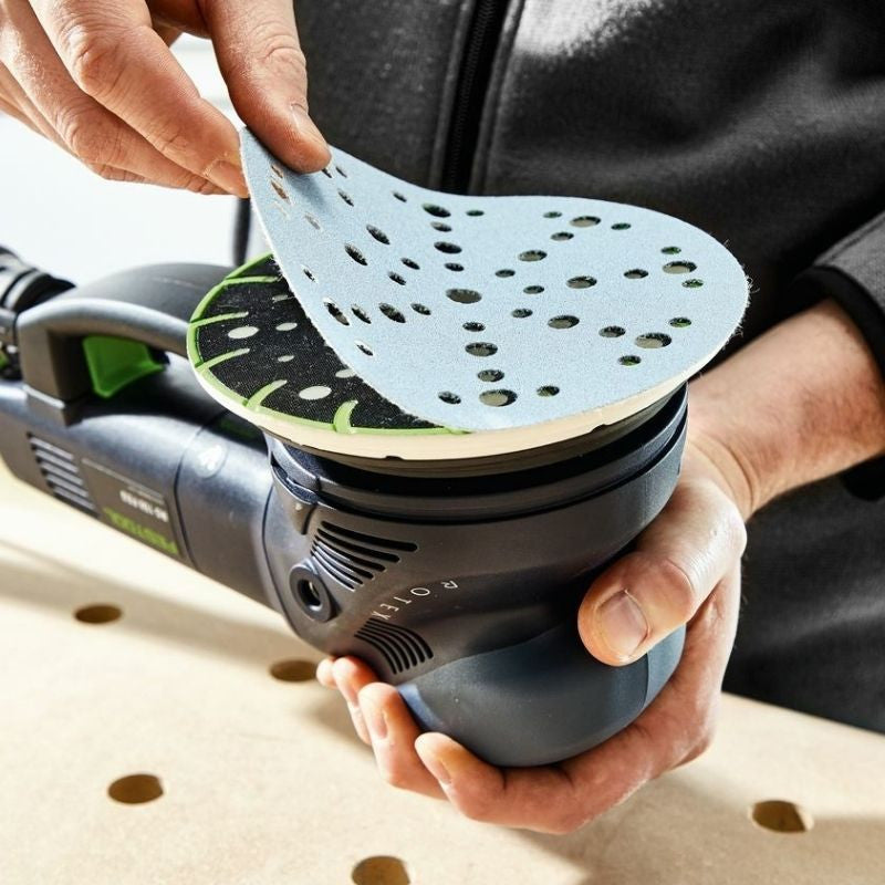 Abrasif Granat Ø150mm P220 STF FESTOOL 575167 pour ponceuse - Boite de 100