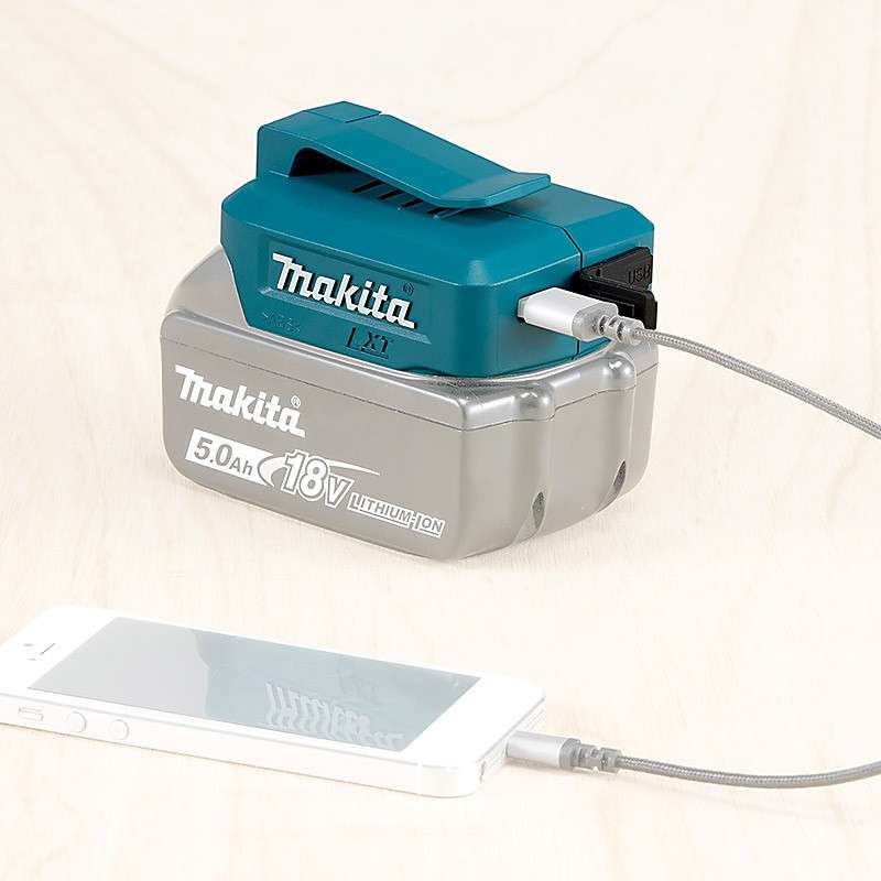 Adaptateur d'alimentation USB MAKITA DECADP05 Li-ion 18 V LXT