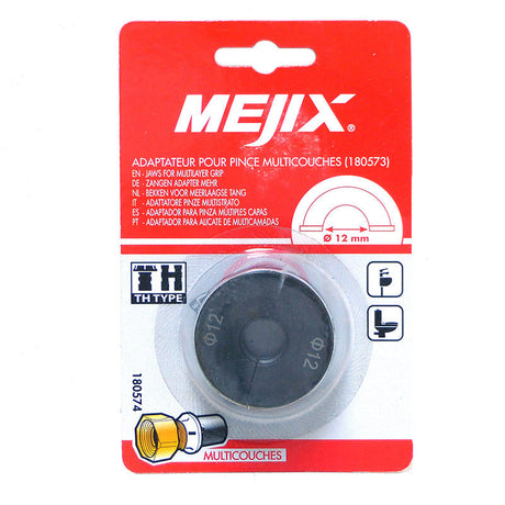 Adaptateur pince multicouches MEJIX 180574 PEX 12 mm