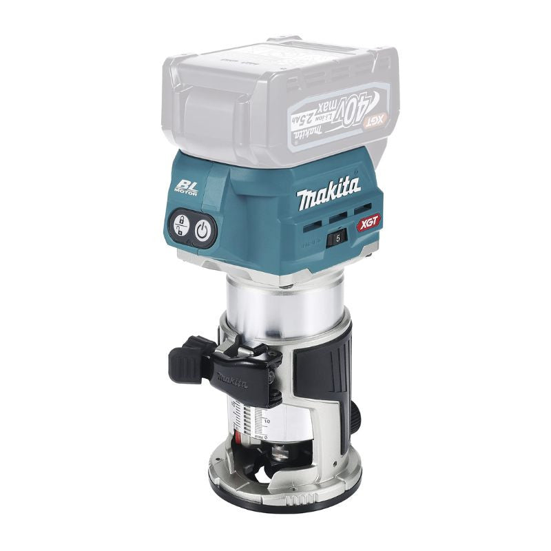 Affleureuse 40V max 35 mm XGT MAKITA RT001GZ10 (vendu sans batterie)