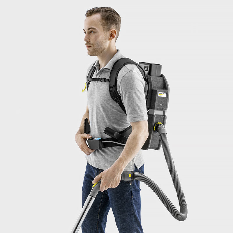 Aspirateur dorsal BVL 5/1 Bp Pack - KÄRCHER PRO - 36V avec batterie et chargeur - 9.568-389.0