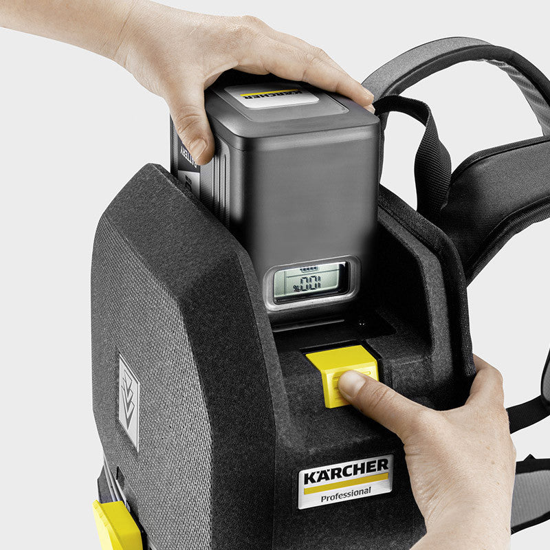 Aspirateur dorsal BVL 5/1 Bp Pack - KÄRCHER PRO - 36V avec batterie et chargeur - 9.568-389.0