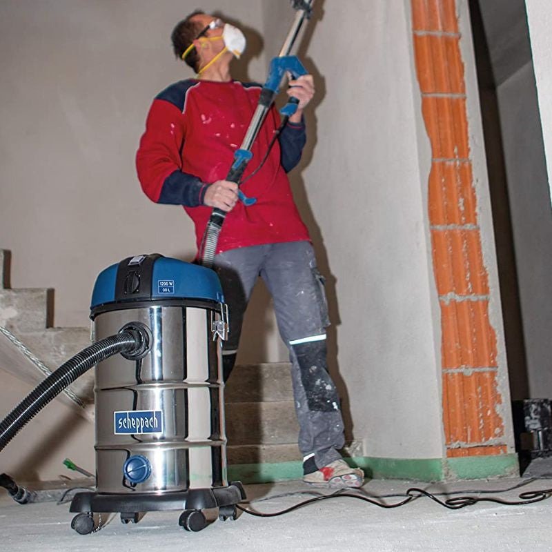 Aspirateur eau et poussière 1300W SCHEPPACH NTS30 Premium 30L