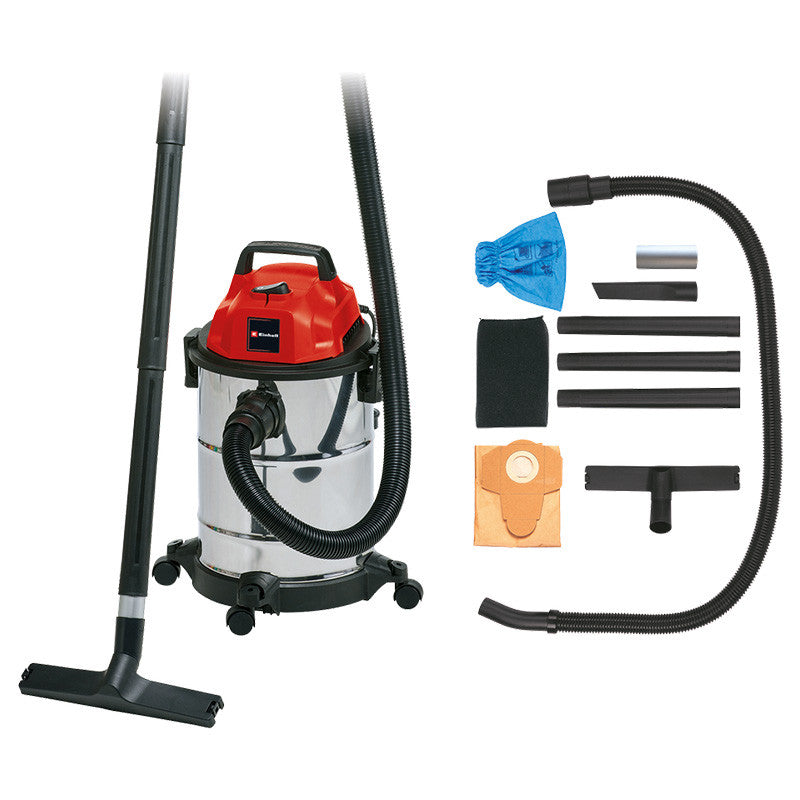 Aspirateur eau et poussière TC-VC 1820 S EINHELL 2342167 1250W 20L avec accessoires