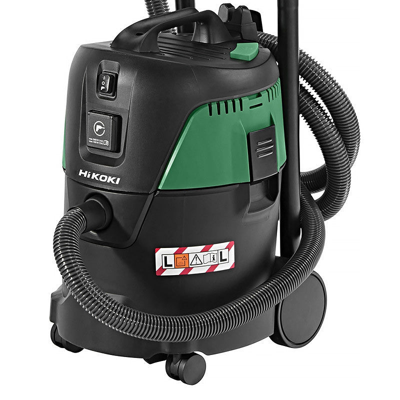 Aspirateur HITACHI - HIKOKI RP250YDLWAZ pour eau et poussières 1000W 25L