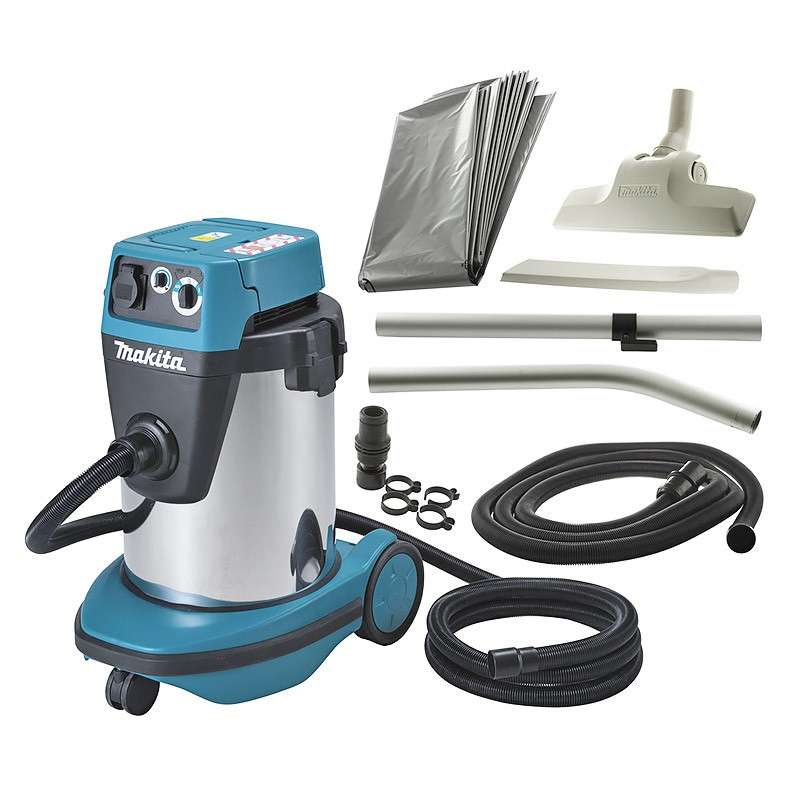 Aspirateur industriel MAKITA VC3210LX1 - 32L -1050W - 220mbar + Accessoires