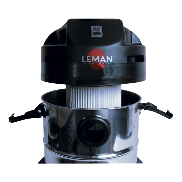 Aspirateur Souffleur eau et poussière - LEMAN - LOASP201 Cuve Inox 20 L - 1250W