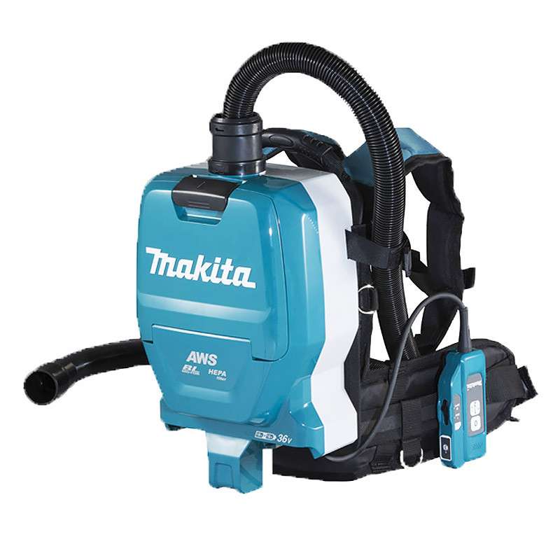 Aspirateur MAKITA DVC265ZXU 36V (2x18V) Li-Ion 110 mbar (vendu sans batterie)