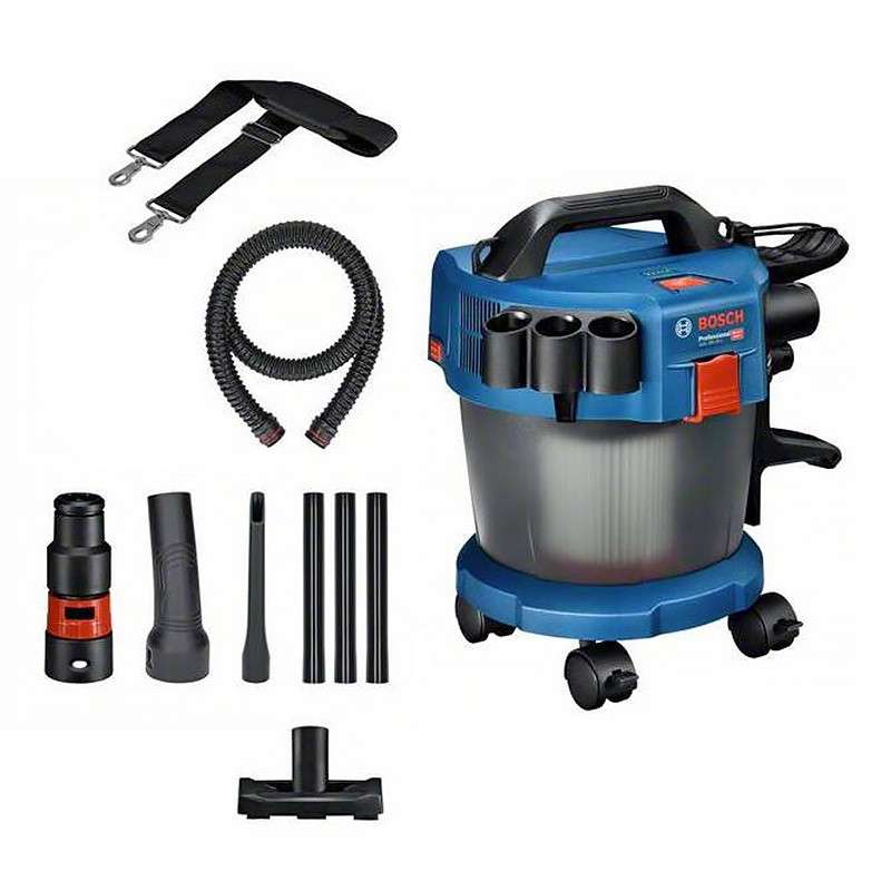 Aspirateur sans fil à roulettes BOSCH 06019C6302 - GAS 18V-10 L Professional (vendu sans batterie)