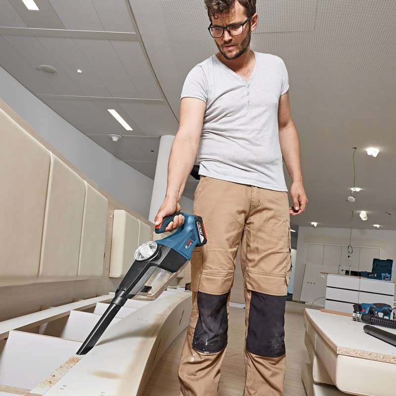 Aspirateur sans fil BOSCH 06019C6200 - GAS 18V-1 Professional (Machine seule)