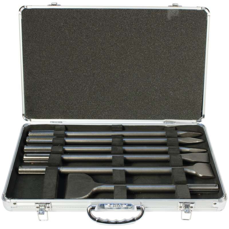 Coffret de 6 burins MAKITA D-42488 à emmanchement SDS Max