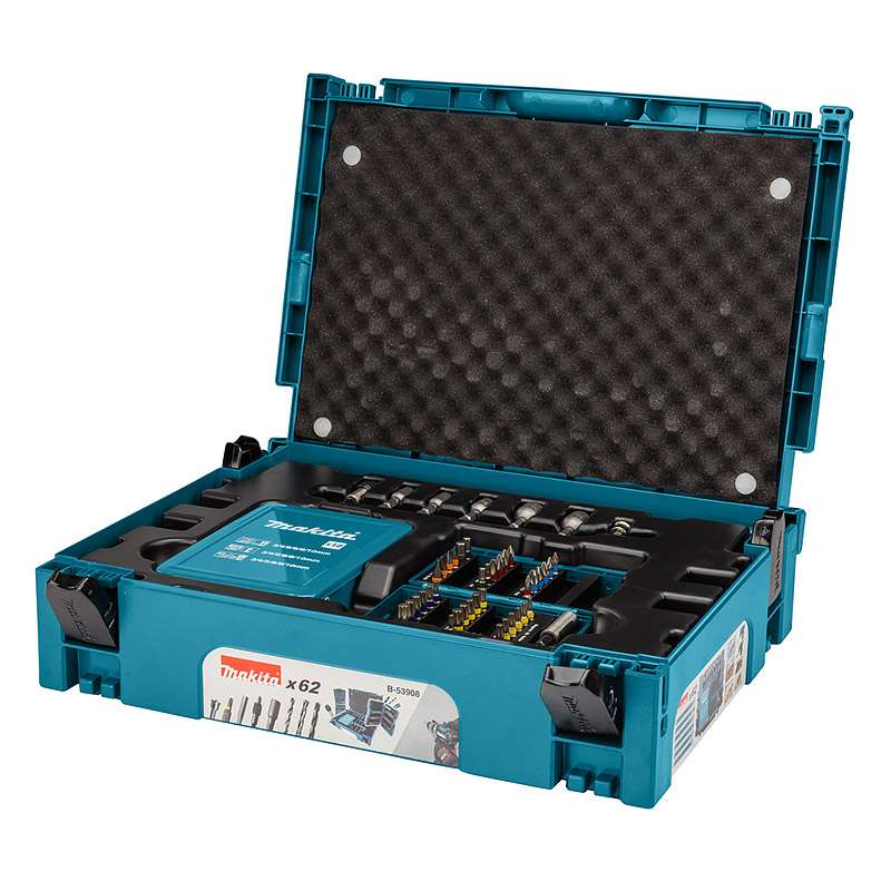 Assortiment de forets et d'embouts 62 pièces MAKITA B-53908