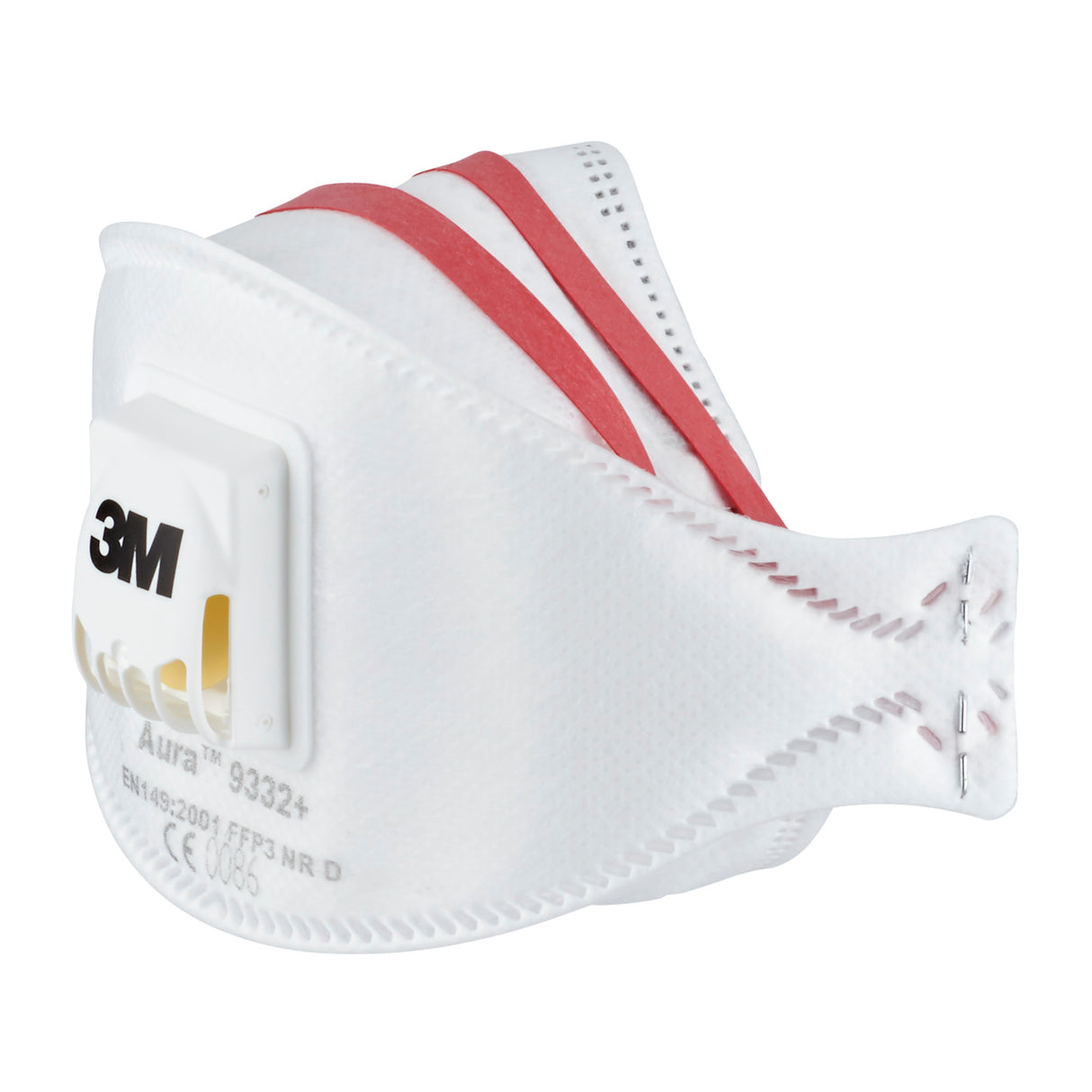 Lot de 2 masques anti-poussières pliable grand confort avec valve Pour Isolation FFP3