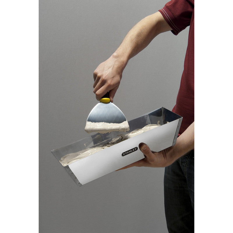 Bac à enduit en acier inoxydable STANLEY 300 mm