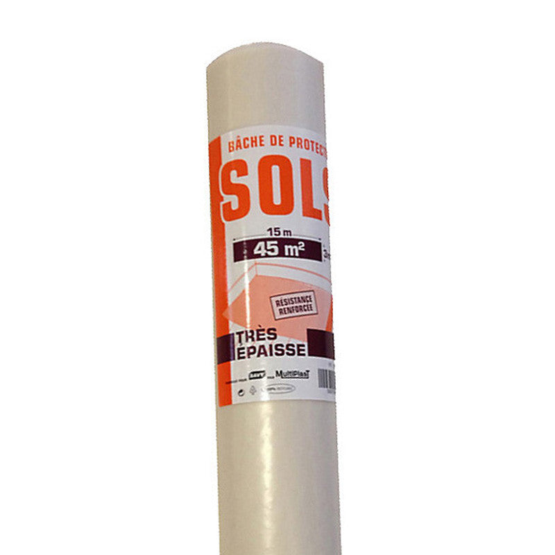 Bâche de protection sol SAVY 1681975 - 3x15m