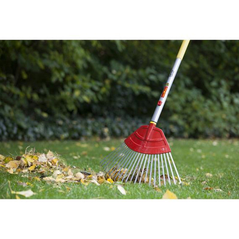 Balai à gazon à dents plates OUTILS WOLF UFM 45 cm (Manche interchangeable) - Multistar