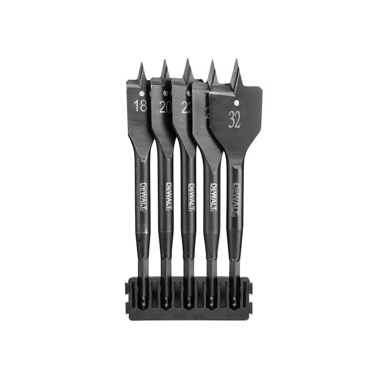 Barrette de 5 mèches à bois plates DEWALT DT70832-QZ