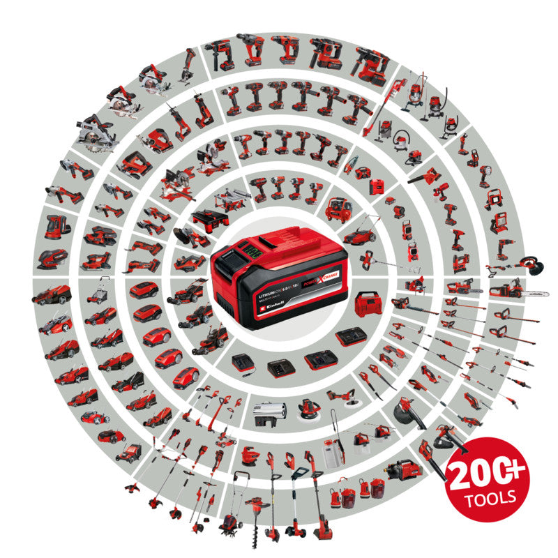 Batterie 18V 5,2Ah EINHELL Power X-Change Plus avec témoin de charge Lithium Ion